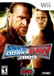 WWE Smack Down vs. Raw 2009 for Nintendo Wii By THQ
