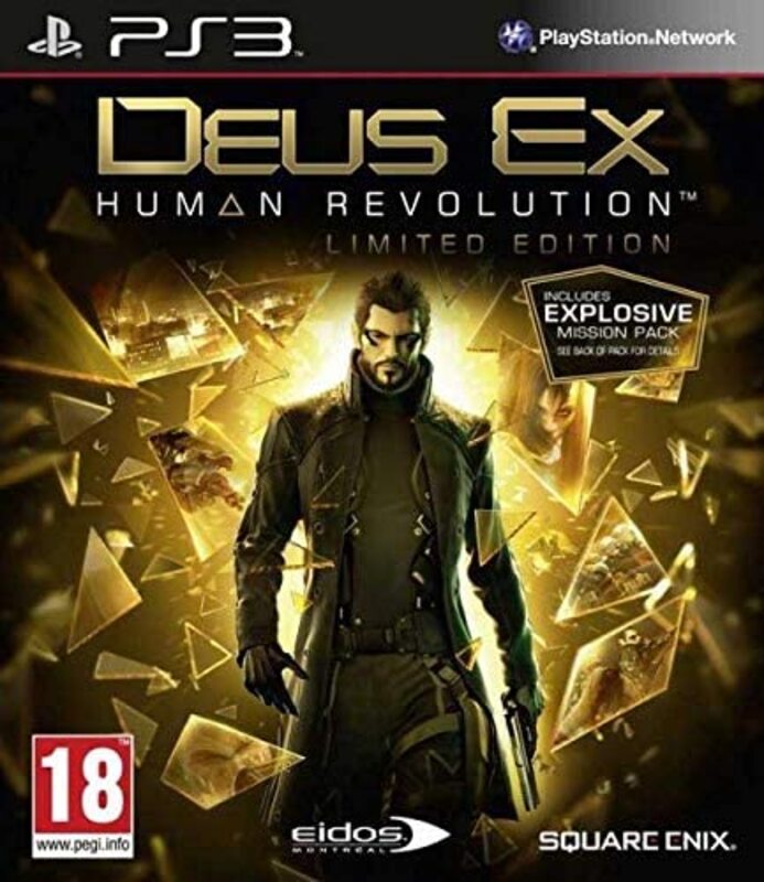 

Deus Ex Human Revolution Limited Edition for PlayStation 3 (PS3) by Square Enix