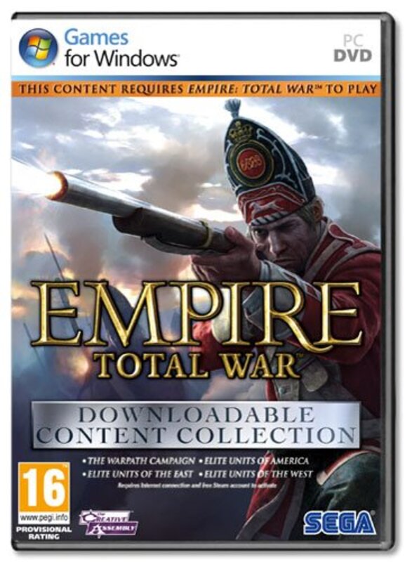 Total War Empire Downloadable Content Collection for Pc Games by Sega