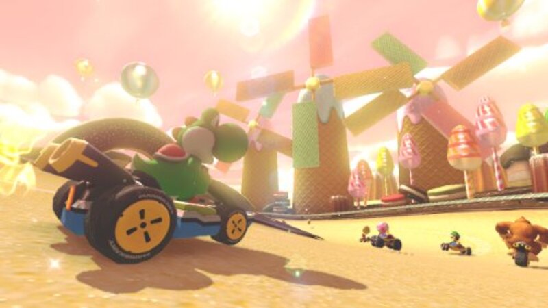 Mario Kart 8 European Version Physical Video Game Software for Nintendo Wii U by Nintendo