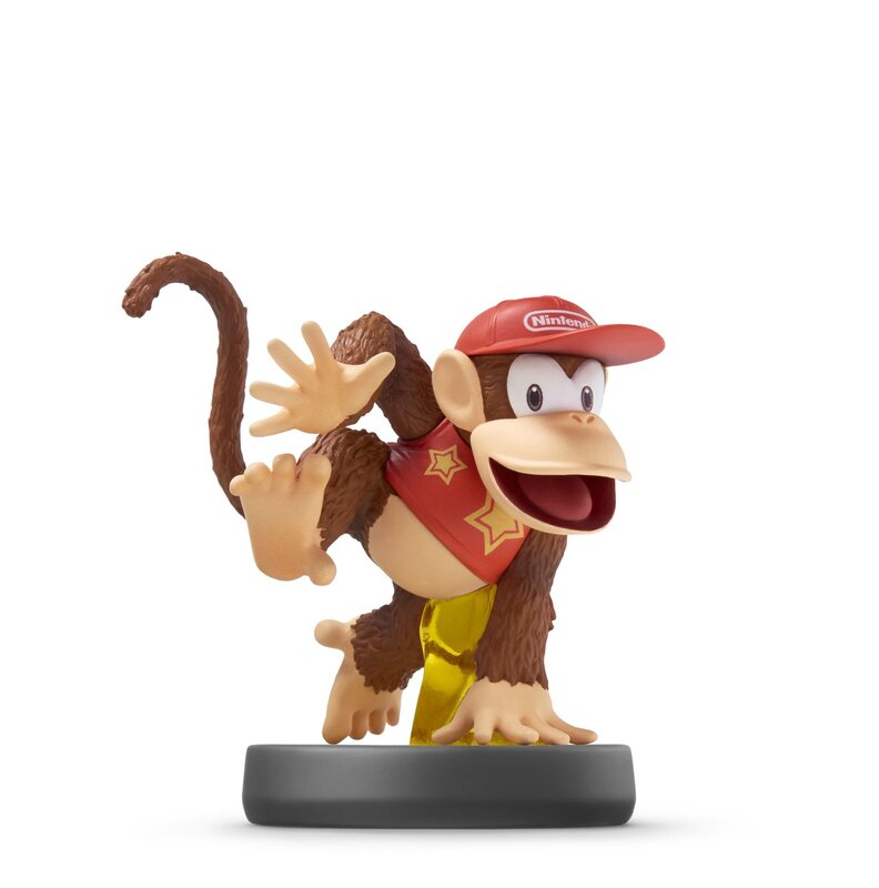 Nintendo Super Smash Bros Series Diddy Kong Amiibo Action Figure