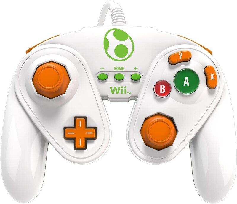 

PDP Wired Fight Pad Yoshi Edition for Nintendo Wii U, White