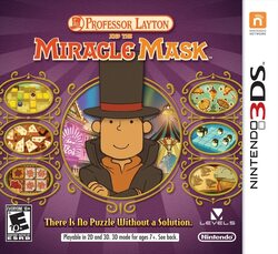 Professor Layton and The Miracle Mask for Nintendo 3DS by Nintendo