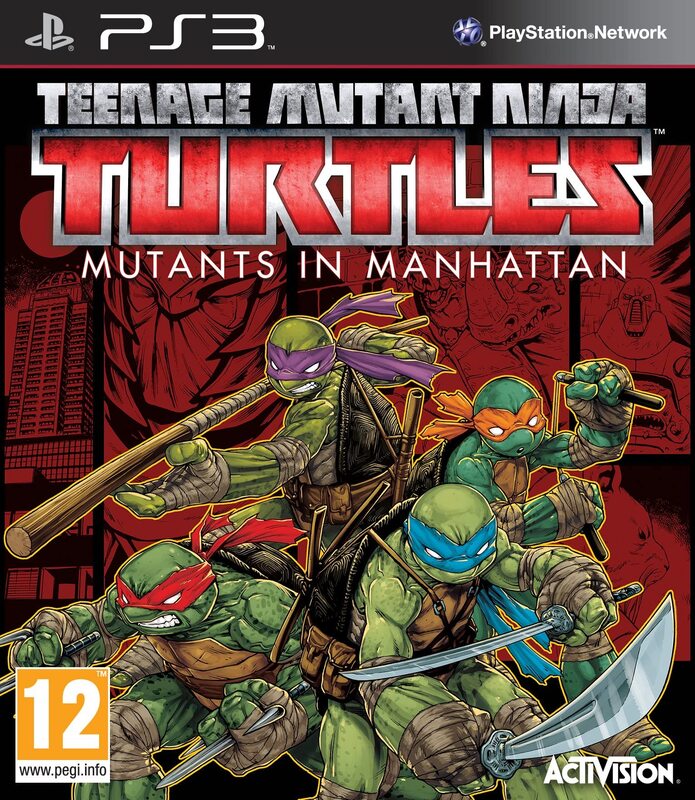 Teenage Mutant Ninja Turtles Mutants In Manhattan for PlayStation 3 (PS3) by Activision