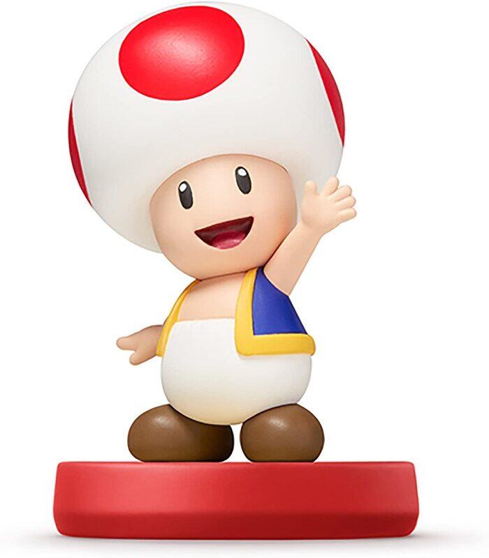 

Nintendo Super Mario Bros Series Toad Amiibo Action Figure