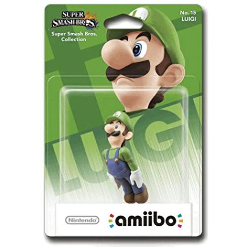 Nintendo Super Smash Bros Collection Luigi Amiibo Action Figure