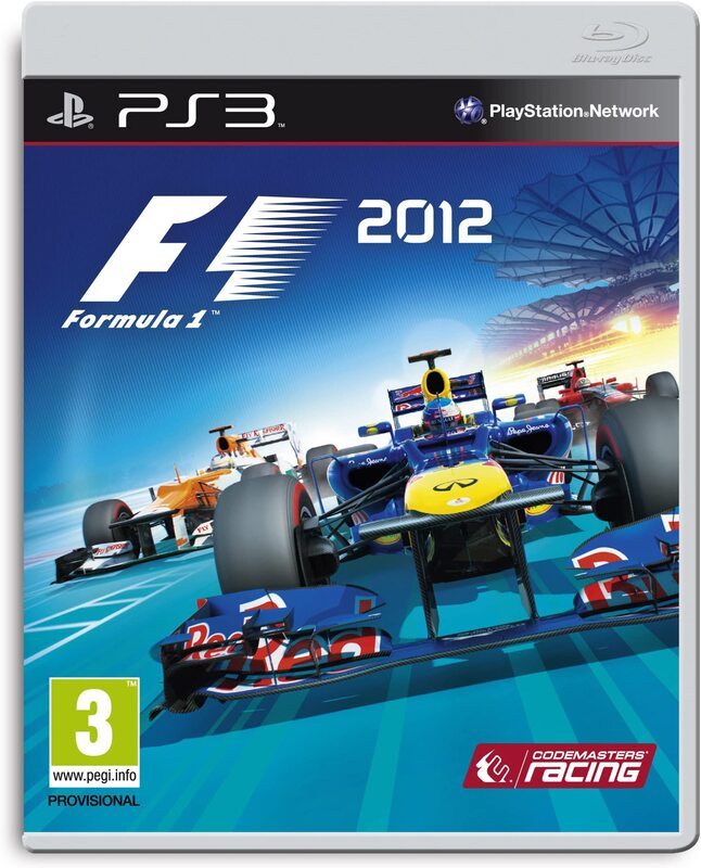 F1 2012 Video Game for PlayStation 3 by Codemasters