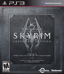 Skyrim Legendary Ed for PlayStation 3 By Bethesda