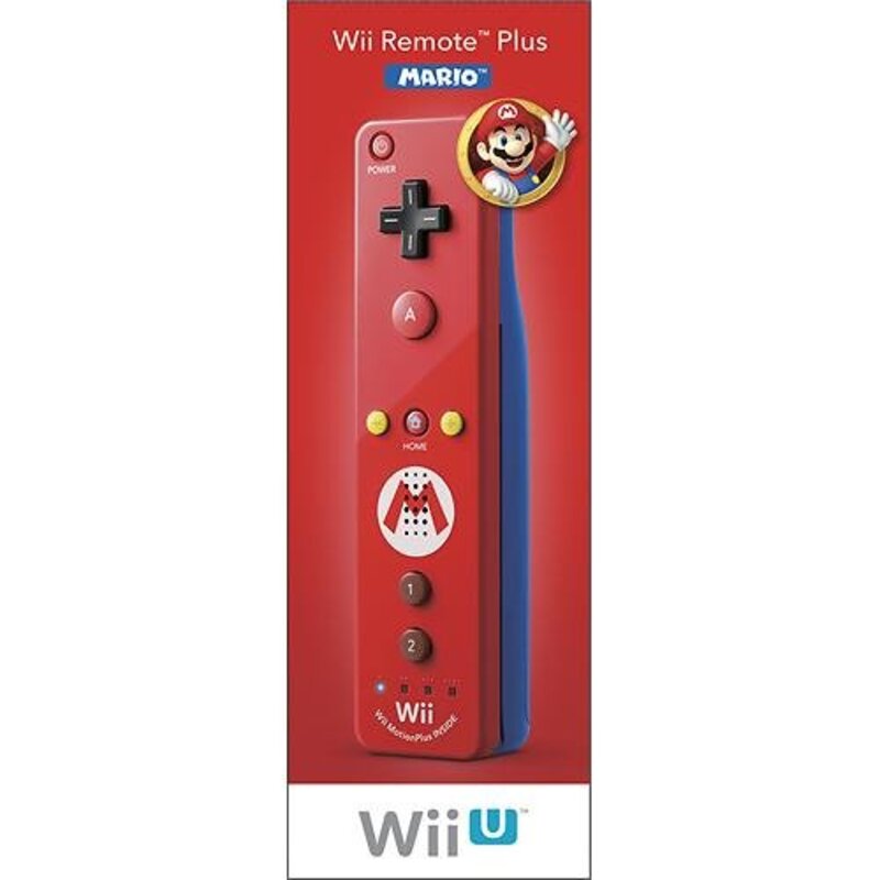 Nintendo Mario Motion Control Remote Plus for Nintendo Wii, Red