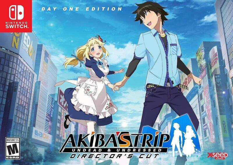 

NINTENDO SWITCH AKIBA'S TRIP UNDEAD & UNDRESSED DIRECTOR'S CUT DAY ONE EDITION US VERSION