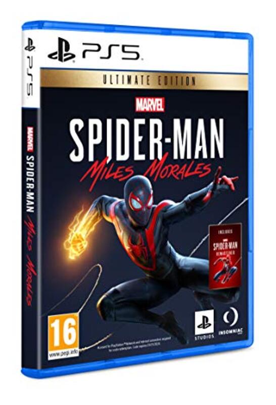Spider-Man: Miles Morales - Ultimate Edition Video Game for PlayStation 5 (PS5) by Playstation