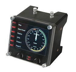 Saitek Flight Instrument Panel for Pc Games, Black