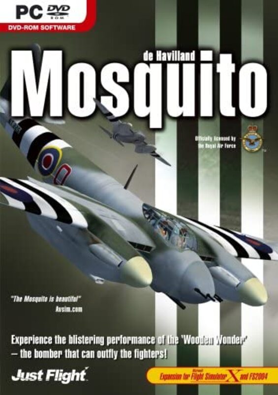 Mosquito Video Game for PC Games by Just Flight