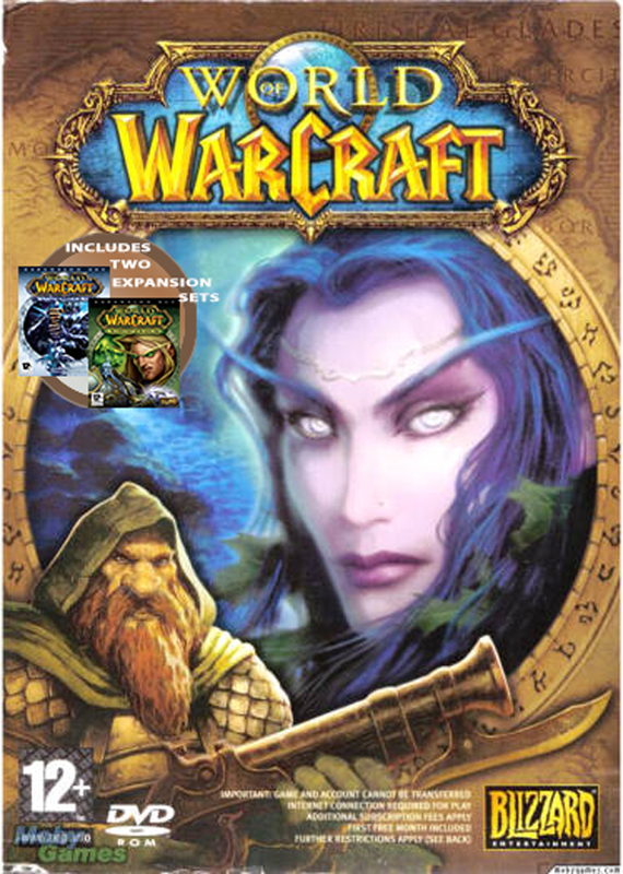 

PC WORLD OF WARCRAFT WITH 2 EXPANSION SET