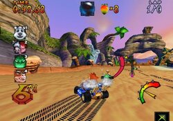 Crash Bandicoot: Nitro Kart Videogame for Xbox by Universal Interactive