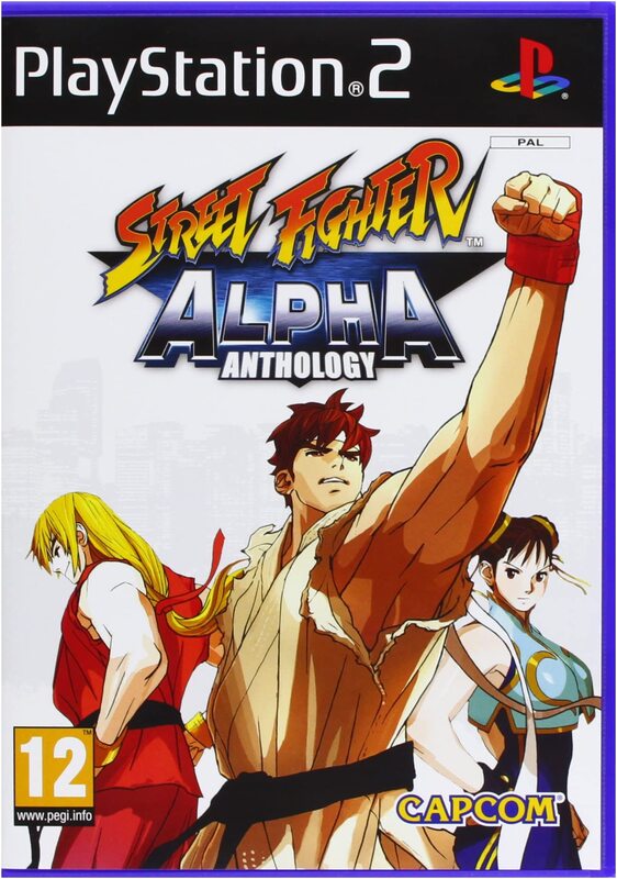 Street Fighter Alpha Anthology Pal Video Game for PlayStation 2 (PS2) by Capcom