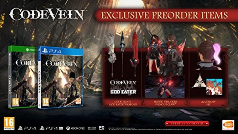Code Vein For Xbox One by Bandai Namco