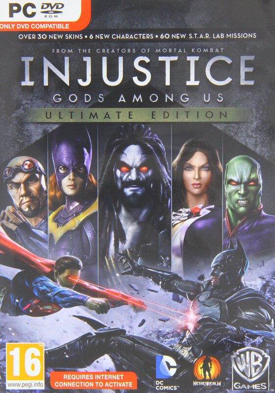 Injustice: Gods Among Us Ultimate Edition Video Game for PC Games by Warner Bros Interactive