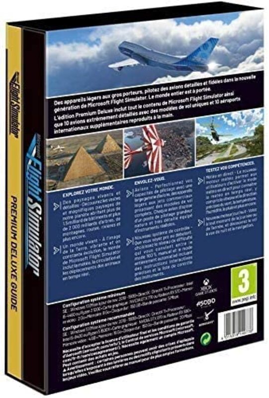 Aerosoft Premium Deluxe 2020 Ms Flight Simulator Video Game for Windows XP by Aerosoft