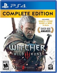 Bandai The Witcher 3 Wild Hunt Complete Edition Video Game for PlayStation 4 (PS4) by WB Games