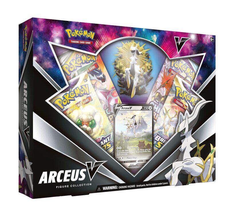 Pokemon TCG Arceus V Figure Collection Card Game, Multicolour