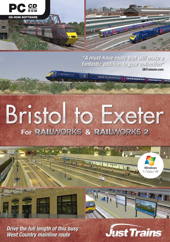 Bristol to Exeter for Railworks & Railworks 2 for PC Games by Just Trains