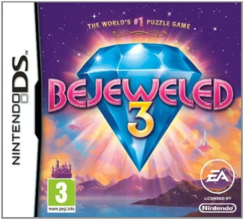 Bejeweled 3 Physical Video Game Software for Nintendo DS by Electronic Arts