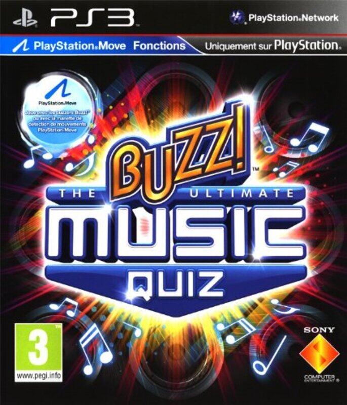 

Buzz! The Ultimate Music Quiz For PlayStation 3 by Buzz The Game