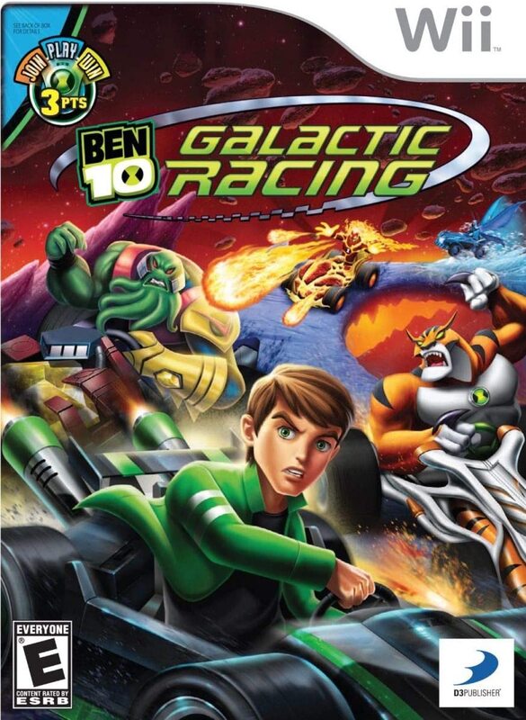 Ben 10 Galactic Racing NTSC US Region for Nintendo Wii by D3 Publisher