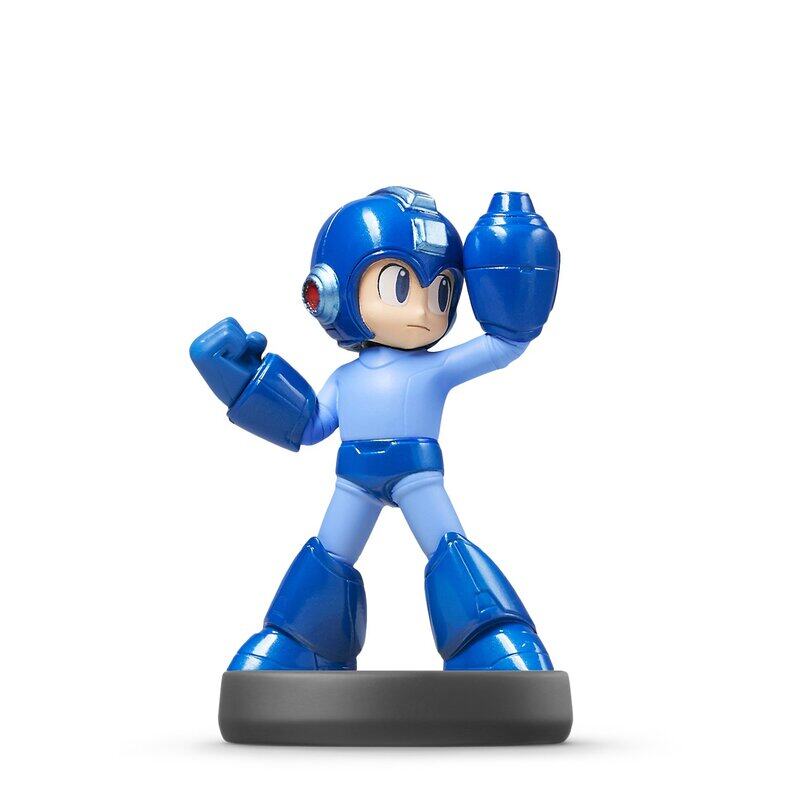 

Nintendo Super Smash Bros Series Mega Man Amiibo Action Figure, Ages 6+