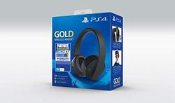 PlayStation Gold Fortnite neo Versa Bundle Wireless Headset for PlayStation PS4, Black