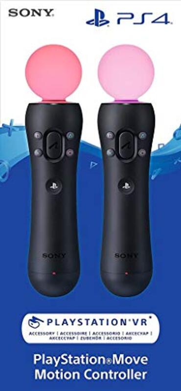 Sony PlayStation Move Twinpack Controller for PlayStation PS4, Black