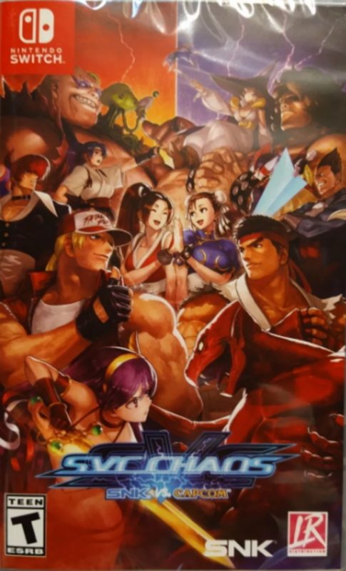 

NINTENDO SWITCH SNK VS. CAPCOM SVC CHAOS US VERSION