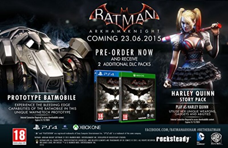 Batman: Arkham Knight with Harley Quinn DLC for Xbox One by WB Games