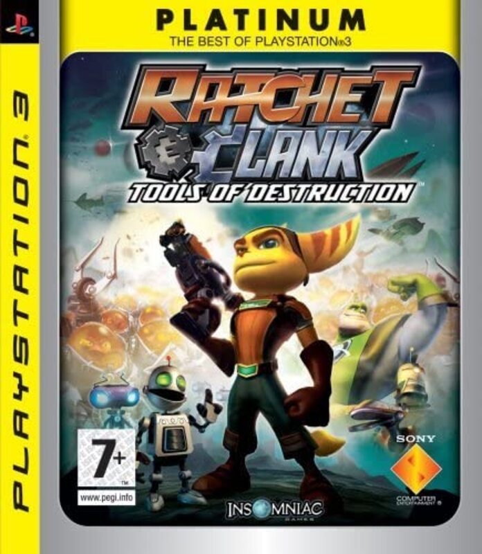 Ratchet & Clank : Tools Of Destruction Video Game for PlayStation 3 (PS3) by Sony
