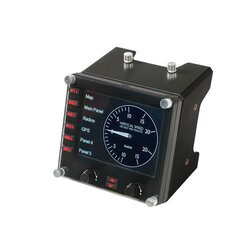 Saitek Flight Instrument Panel for Pc Games, Black