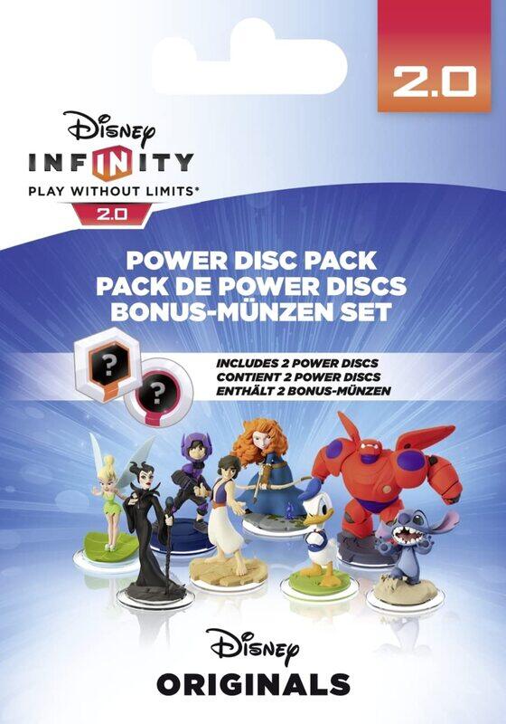 

Disney Infinity 2.0 Power Disc Pack Set, 6 Pieces
