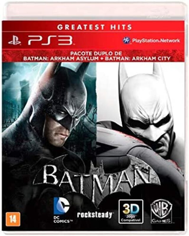 Batman Arkham Asylum + Batman Arkham City for PlayStation 3 By Warner Bros