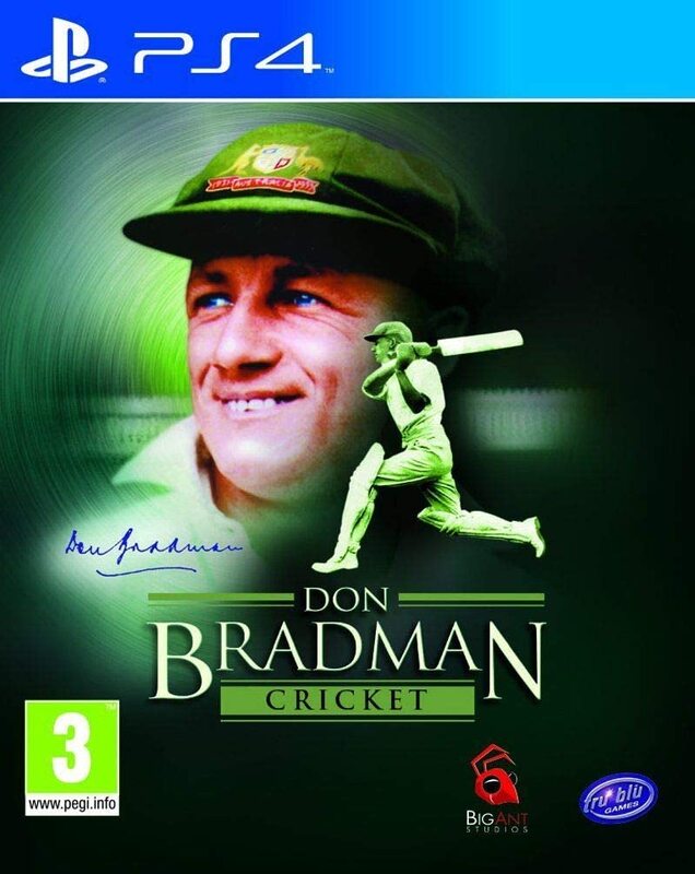 Don Bradman Cricket Video Game for PlayStation 4 (PS4) by Tru Blu