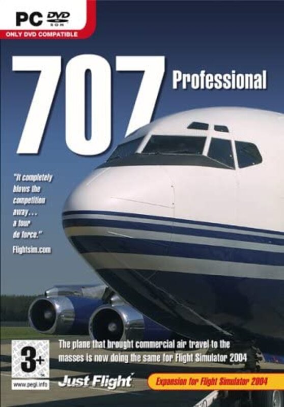 707 Professional Video Game for PC Games by Just Flight