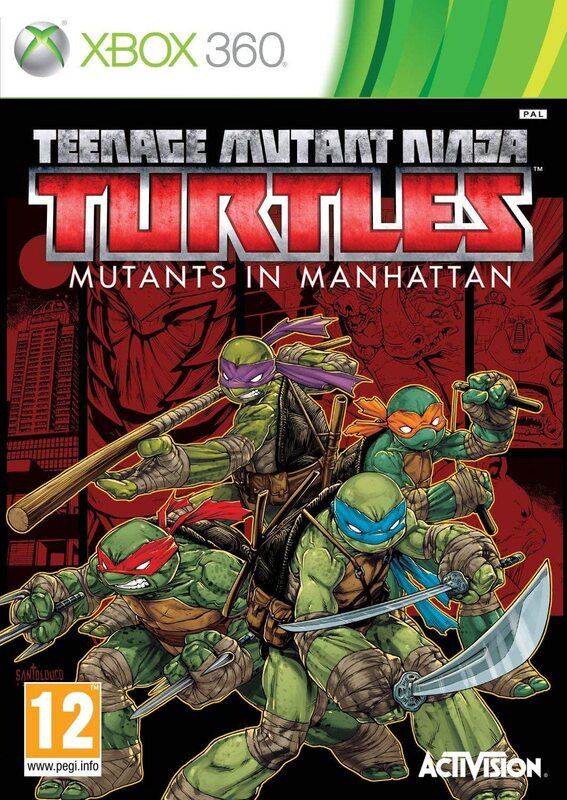 Teenage Mutant Ninja Turtles Mutants in Manhattan Video Game for Xbox 360 by Activision