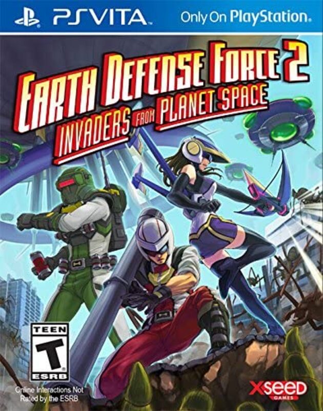 Earth Defence Force 2 for PlayStation Vita by Xseed Games