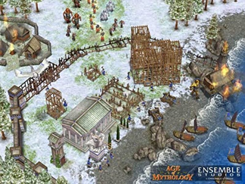 Age Of Mythology + Age Of Mythology The Titans for PC Games By Microsoft Software