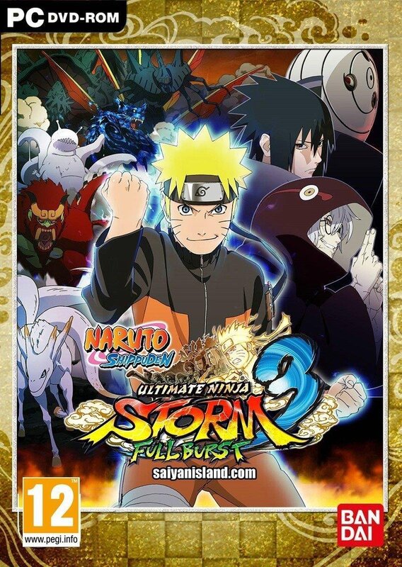 

Naruto Shippuden Ultimate Ninja Storm 3 Full Burst Video Game for PC Games by Bandai Namco