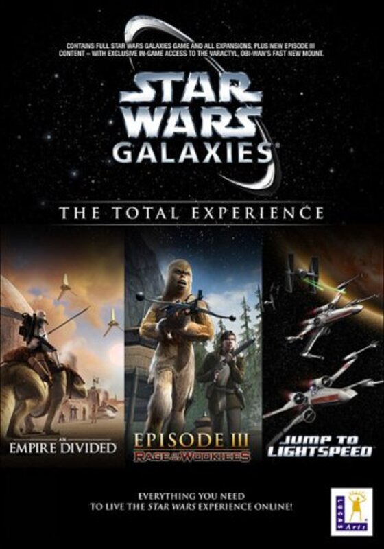 Star Wars Galaxies The Total Experience Videogame for PC by Lucasarts