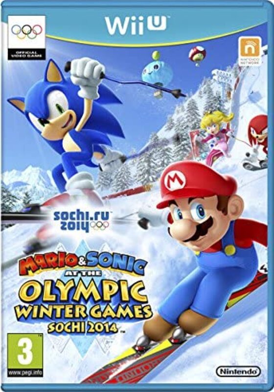 Mario & Sonic At The Sochi 2014 Olympic Winter Games for Nintendo Wii U By Nintendo