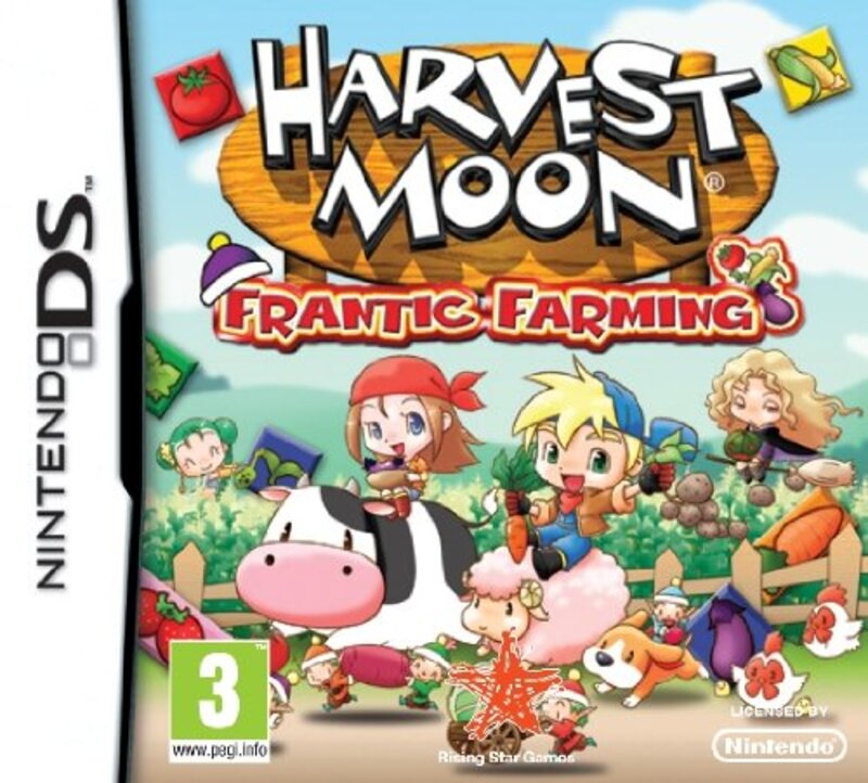 Harvest Moon Frantic Farming For Nintendo DS by Harvest Moon Frantic Farming