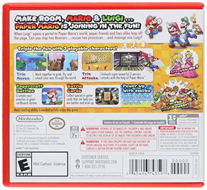 Mario & Luigi: Paper Jam for Nintendo 3DS by Nintendo