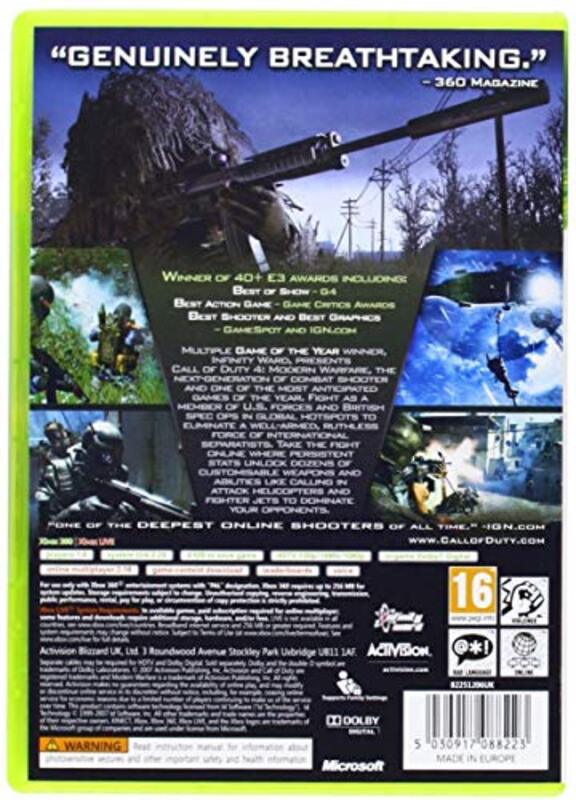 Activision Call of Duty 4 Modern Warfare Classics (Pal Version) for Xbox 360 by Activision