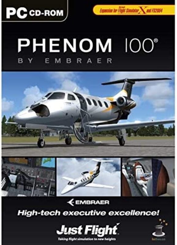 Embraer Phenom 100 for PC Games By Just Flight